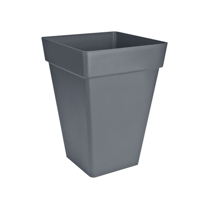 loft urban eckig hoch 30cm anthrazit
